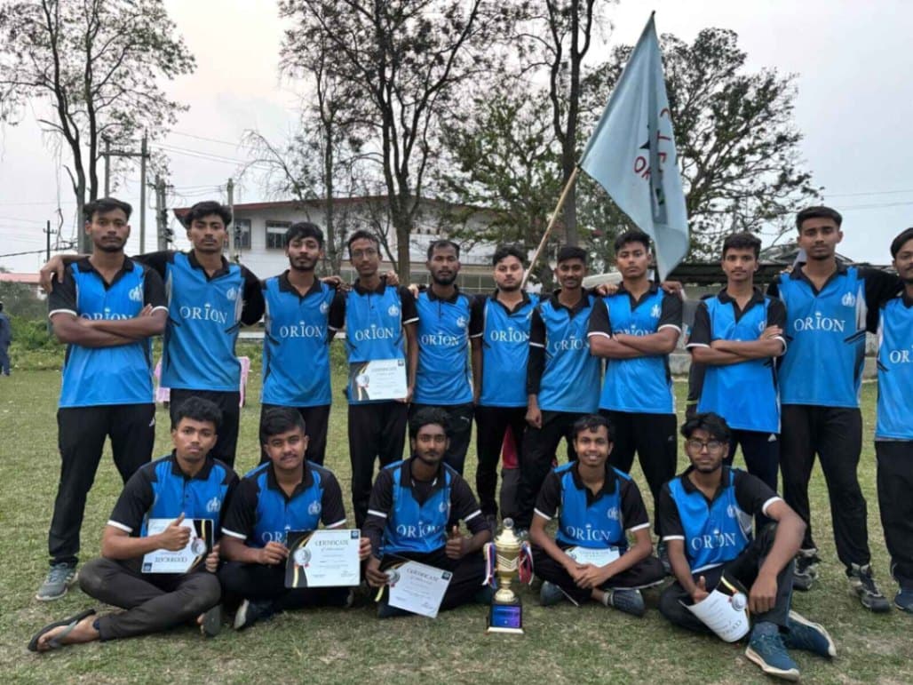 Inter Hostel Cricket runners up