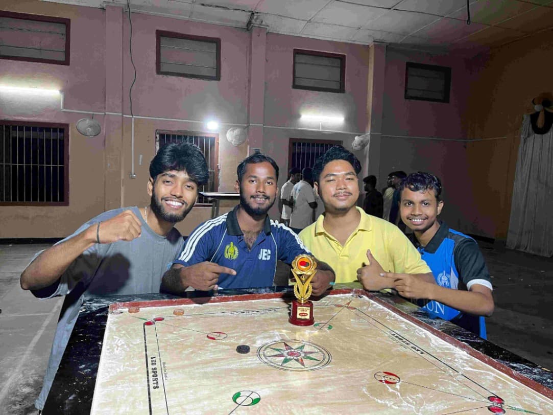 Inter-hostel Carrom Champion 🏆